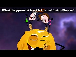 What happens if Earth turned into Cheese? + more videos | #aumsum #kids #children #space