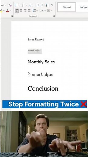 Copy Formatting in 1 Click 🖌️ | Microsoft Word Format Painter Explained