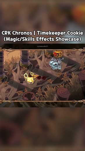 CRK Chronos | Timekeeper Cookie Showcase (Magic/Skills Effects) #crk #cookierun #cookierunkingdom