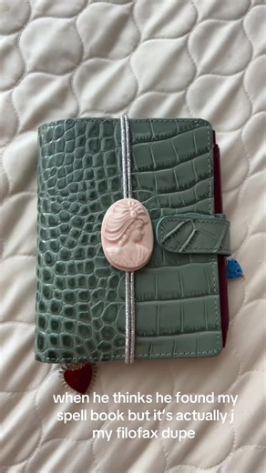 ts fr would’ve got me accused of witchcraft a few centuries ago #filofax #filofaxdupe #filofaxinserts #plannertok