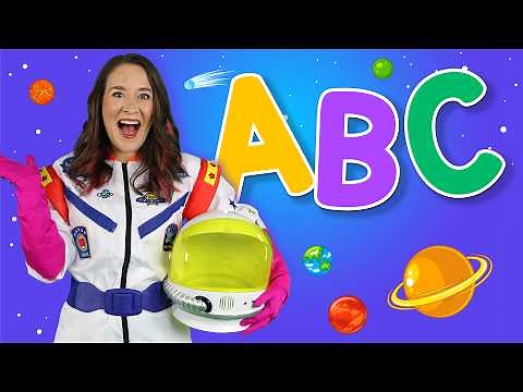 Alphabet Space - ABC Songs for Kids - Learn the alphabet