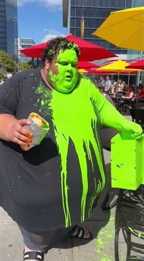 👉 Lunch Thief vs. Exploding Green Trap: Instantly turns into SHREK! 🧟‍♂️💀