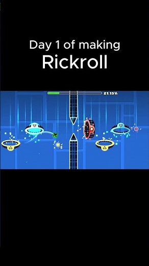 Day 1 of making a Rickroll Level