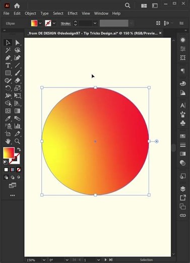 Easy Abstract Gradient Effect in Illustrator