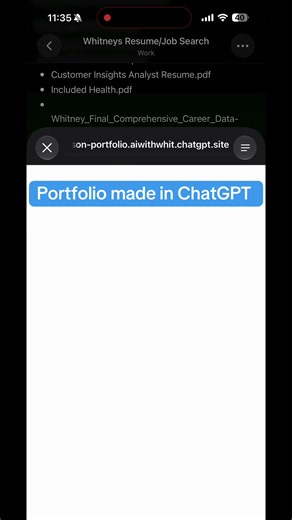 #creatorsearchinsights I was tired of portfolios that felt like online résumés, so I built one that actually tells a story. I used @ChatGPT for the cinematic experience, but the strategy, projects, and point of view are mine. Would this portfolio get you to keep scrolling? #Portfolio #AestheticPortfolio #AIwithwhit #careertok