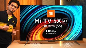 Mi TV 5X :- http://fkrt.it/JtsPcWuuuN Key Specifications :- 55 Inch 4K HDR Display DCI P3 94% Color Gamut MEMC Support 64-bit Quad core A55 CPUMali G52 MP22GB RAM 16GB StorageDual band Wi-Fi Support Bluetooth V5.0 40W Stereo Speakers Dolby Vision & Dolby Atmos | Tech Unboxing