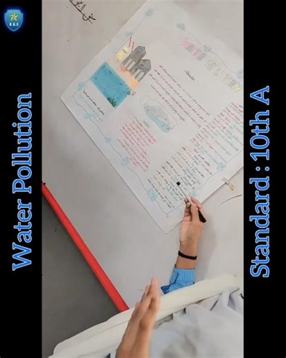 💧 Water Pollution Model Presentation | Causes & Awareness | Science Project | BGS