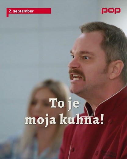 POP TV | Ja, Chef! | Nove epizode od 2. septembra na POP TV 🍿🎬