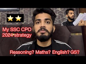 My SSC CPO 2024 Strategy Video🏆| How i cracked SSC CPO and got Delhi Police 🚨 |#ssc #ssccpo2024