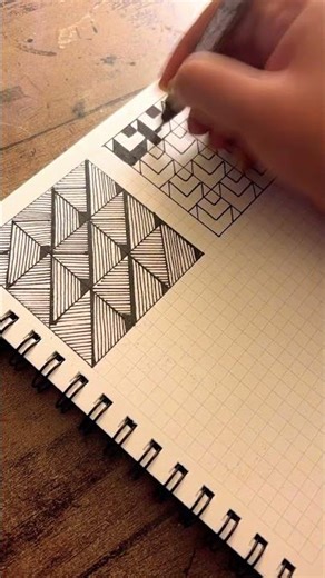 Draw with me a zen tangle pattern #arttutorial #easydrawing