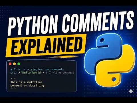 2. Comments in Programming | Programming with Python