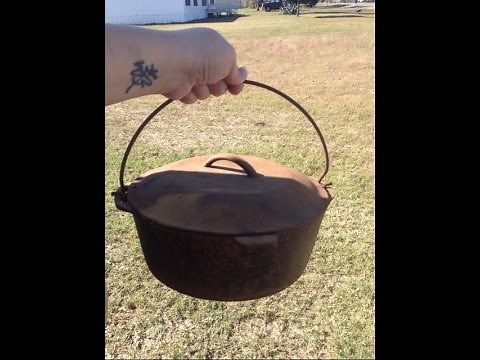 CLEANING RUST FROM CAST IRON AND OTHER METALS USING ELECTROLYSIS