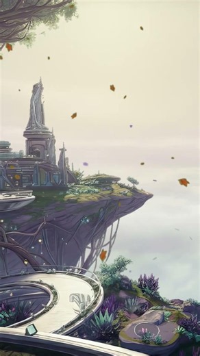 Floating Sky Islands | Alien Utopia Ambience for Relaxation, Study & Sleep 🍃☁️