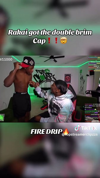 HAVE A CHANCE AT THE DOUBLE BRIM #twitch #kaicenat #rakaiclips #live #clipsdetwitch @Kai Cenat @2XRakai