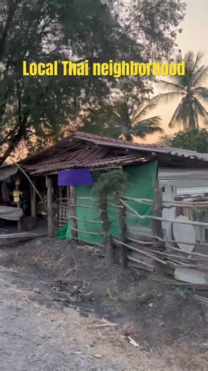 local Thai neighborhood #local #thai #thailand #neighborhood #reallife #shorts