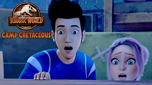The campers uncover more details of Dr. Wu’s secret research and must quickly take their fate into their own hands with a dangerous plan to leave Isla Nublar behind for good. But when a tropical storm delays their departure, a lethal new threat quickly closes in on the campers, placing their escape, as well as their lives, in extreme peril. All new episodes of Jurassic World: Camp Cretaceous are coming to Netflix on May 21st! | Jurassic World