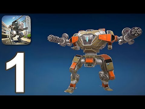Mech Wars - Gameplay Walkthrough Part 1 - Tutorial (iOS, Android)