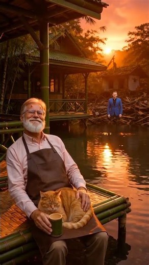 No Land? No Problem! Building a 2-Story Floating Bamboo House 🏝️