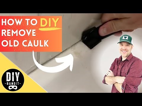 🔥 How to DIY Remove 100% Silicone Caulk (Old, Stubborn)➔ Stuck to the Fiberglass Shower Tub Pan/Base