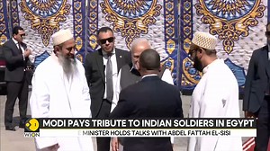 India's Prime Minister Narendra Modi conferred with Egypt's highest civilian honour. Egyptian President Abdel Fattah El-Sisi conferred the Indian leader with the rare gesture in a mark of reflection of growing India-Egypt ties. WION brings you this report Watch more: wionews.com/videos | WION