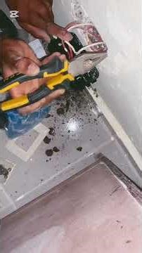 How to install a power outlet.