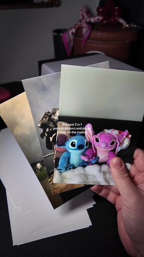 Honestly the best printer ever, the pixi cut s1 from Liene can print sticker sheets and precuts them for you (you can choose how big the border is) but also high quality pictures straight from your phone! Perfect for journaling, junk journaling or filling your photo album. Comes with 1 pack of sticker paper and 1 pack of photo paper to start ✨ #stickers #stickerprinter #photoprinter #stickersheet #journaling @Liene Life