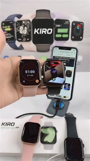 KIRO Bumper Case Smartwatch [46mm] - Casing Pelindung Tahan Benturan - Case Only - Transparent