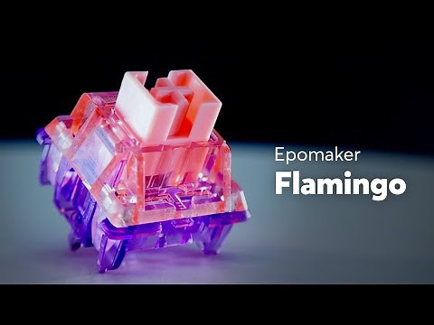 Epomaker Flamingo Sound Test with GMK, MT3 and SA Keycaps
