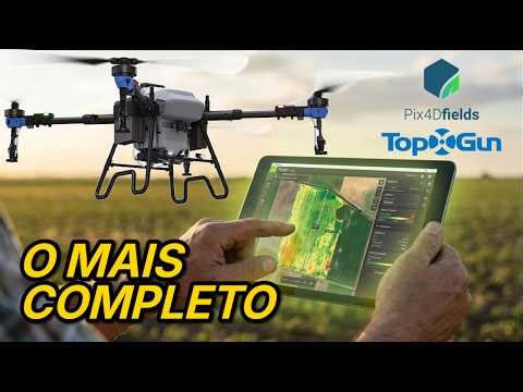 How to Integrate Pix4Dfields with TopXGun Agricultural Drones (NEW)