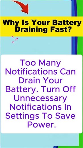 Tech Fact: Notifications Drain Battery
