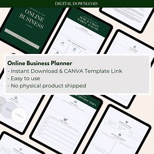 Online Business Planner - Etsy UK