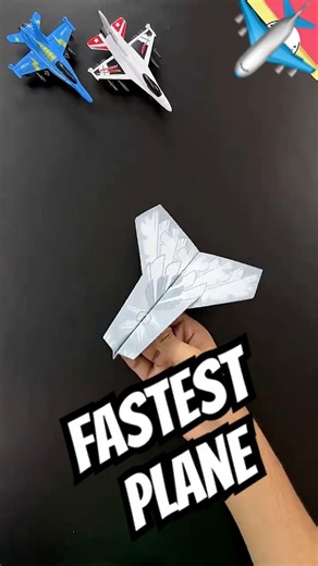 How to make homemade origami jet paper plane #diy #craft #origami #papercraft #shorts #handmade