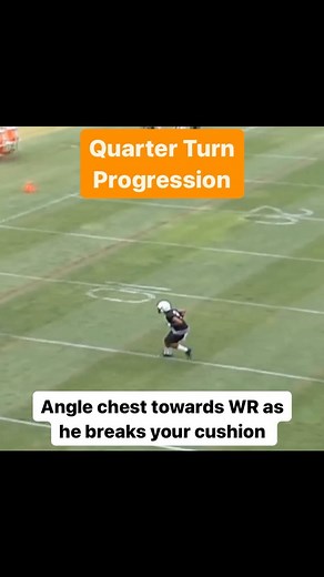 DB Network on Instagram: "Angle Turn Progression Drills Helps you break on intermediate routes (comeback, deep curl etc) while also allowing for a smoother crossover transition if you need to open and Run. #dbdrills #defensiveback #dbcoach #explorepage #nfl #nflfootball #collegefootball #footballseason #collegefb #speedkills#dbvswr #dbu #dbnetwork #wrvsdb #1on1s #howto #lockdowndb #cornerback #freesafety #mancoverage #teachtape #madewithveed #noflyzone #pressman #1on1s"