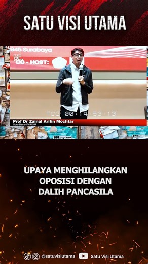 Upaya Menghilangkan Oposisi dengan Dalih Pancasila