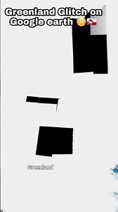 Google earth glitch #Greenland #maps #googleearth