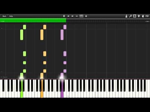 Death Note - L's Theme B Synthesia Piano MIDI
