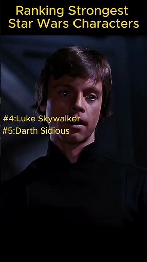 Ranking strongest Star wars Characters #starwarslore #starwarsranking #starwars #ranking