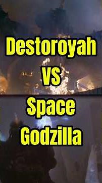 SpaceGodzilla VS Destoroyah Is Complicated #godzilla #battle #comic