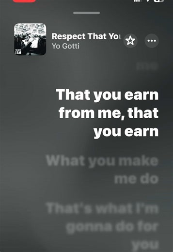 Part 531] Respect that you earn - Yo Gotti feat Ne-Yo & Wale #fyp #yogotti #neyo #wale #lyrics