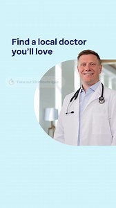 Get matched with a doctor based on 30 points of compatibility. It only takes about 10 minutes to find your ideal doctor and make an appointment. | Optum