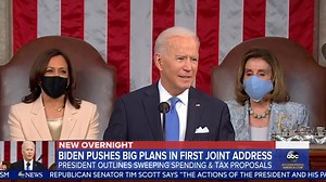 16K views · 310 reactions | Pres. Biden’s first address to a joint session of Congress outlines sweeping spending and tax proposals. Here are the key takeaways: https://gma.abc/3e2sRRG | Good Morning America | Facebook