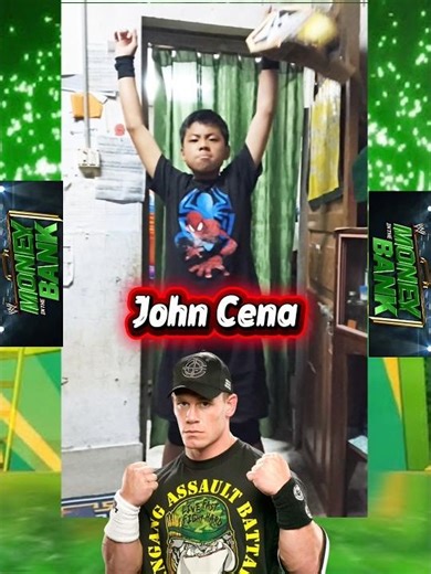 John Cena vs Mark Henry Money in the Bank 2013 | Wrestling Fan Made. #viralvideo #wwe #like