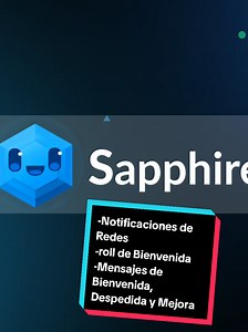Guía completa de Sapphire: Bot de Discord para tu servidor
