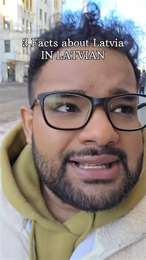Life in Latvia by Gokul M S on Instagram: "3 facts about Latvia in Latvian. LET’S GO! 😤 Whenever I make videos that include Latvian, I usually write a script and get it checked by my Latvian friends, and yes, it takes me way longer to record because I’m nowhere near as fluent as I want to be 😭 But doing is practising, and practice makes perfect, so here we are 💪🏽✨ I’m (hopefully) planning to take my A2 Latvian exam in a few months, and when I pass it… You’ll definitely be hearing about it 😌