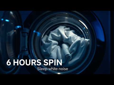 Washing machine spin relaxing sleep sound