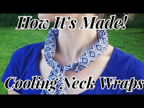 DIY Cooling Neck Wraps! - How It's Made - Beat the Heat with Simple Handmade Wraps!