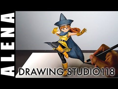 ドラクエ アリーナ イラストメイキング | Drawing studio