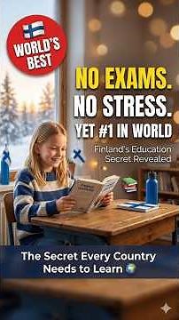 The SHOCKING Truth About Finland's School System | Why It's the World's Best Model 🇫🇮