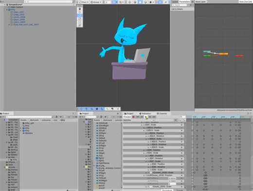 CatTrigger | Moho vs. ToonBoom on Unity: - GLTF instead of proprietary TBG format. - Much Easier export. - Pivot Problems on Non-Bone layers. - Less... | Instagram