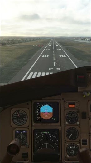 Gdańsk (EPGD) Hard Off Centerline Landing with Boeing 767-200ER